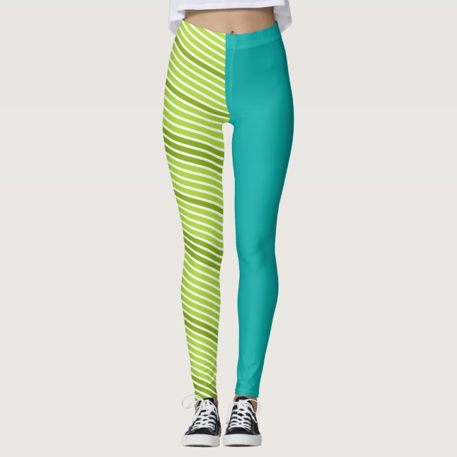 Leggings para mulheres de exercício moderno (Frente)