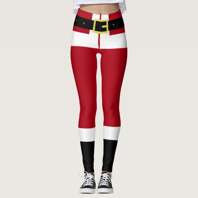 Leggings para Papai Noel (Frente)