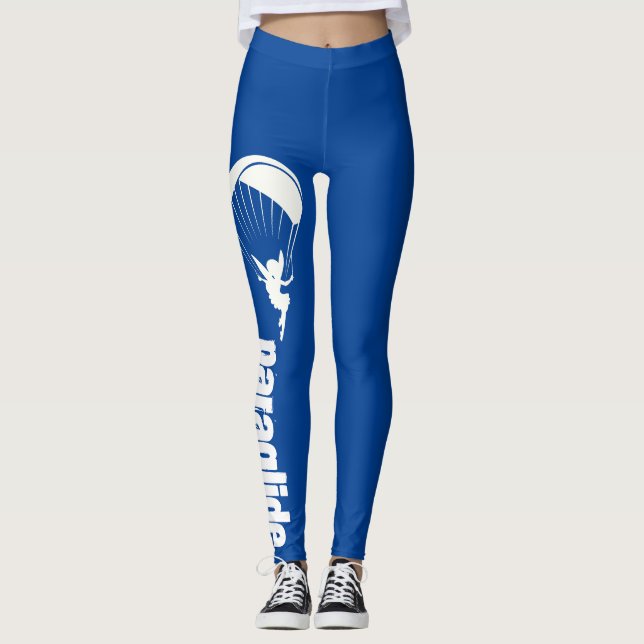 Leggings paragliadas azuis (Frente)