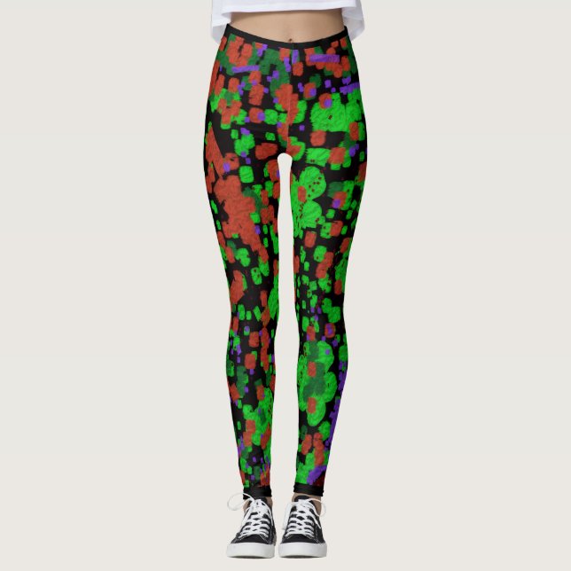 Leggings Paraíso das Borboletas (Frente)