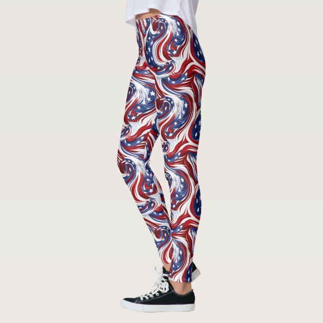 Leggings Patriotas - Divertimento (Esquerda)