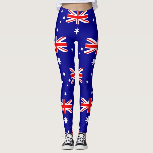 Leggings Patriótica Australiana (Frente)