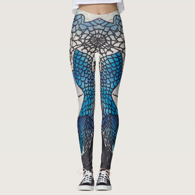 Leggings Peixe Azul (Frente)