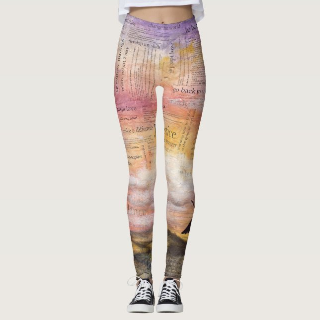 Leggings "Pequenas Asas" (Frente)