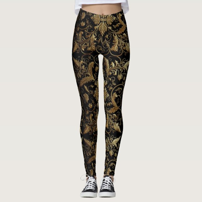 Leggings Personalizadas com Impressão Total (Frente)