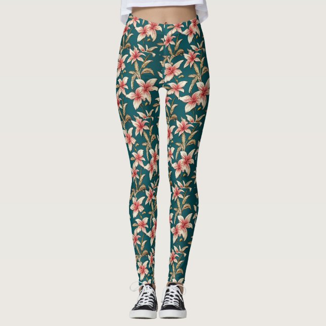 Leggings Personalizadas com Impressão Total (Frente)