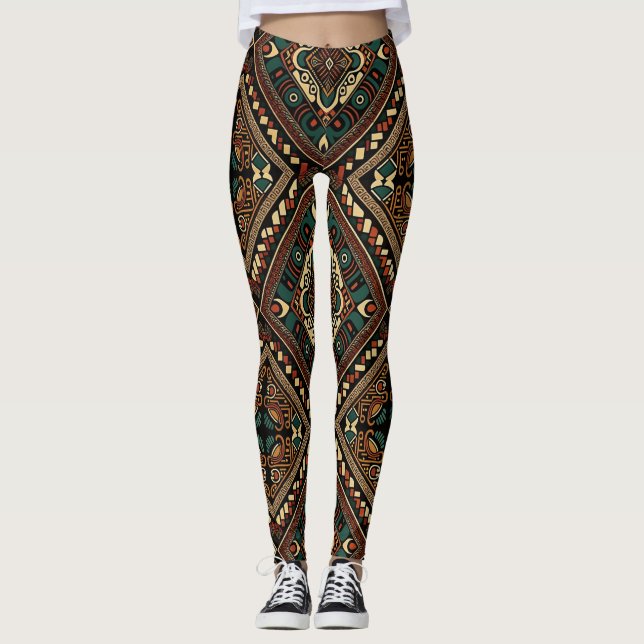 Leggings Personalizadas com Impressão Total (Frente)