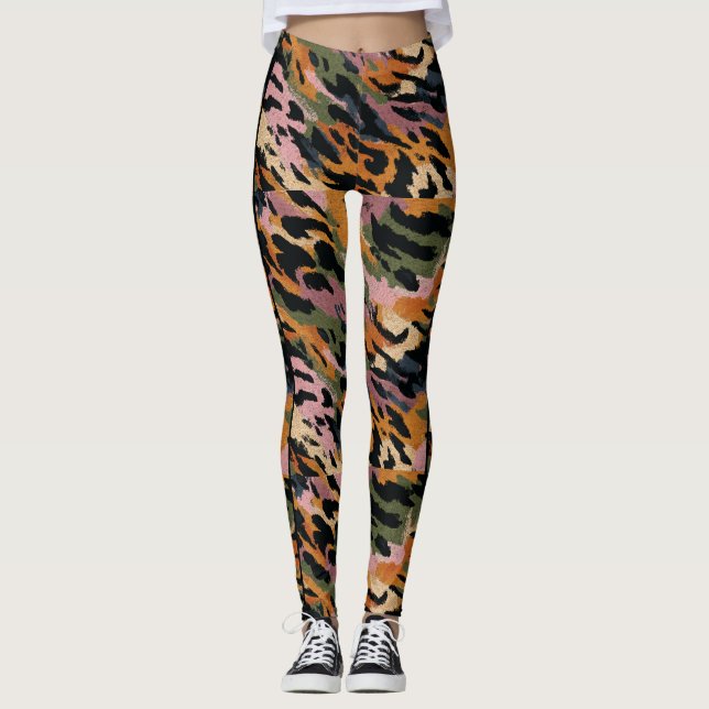 Leggings Personalizadas com Impressão Total (Frente)