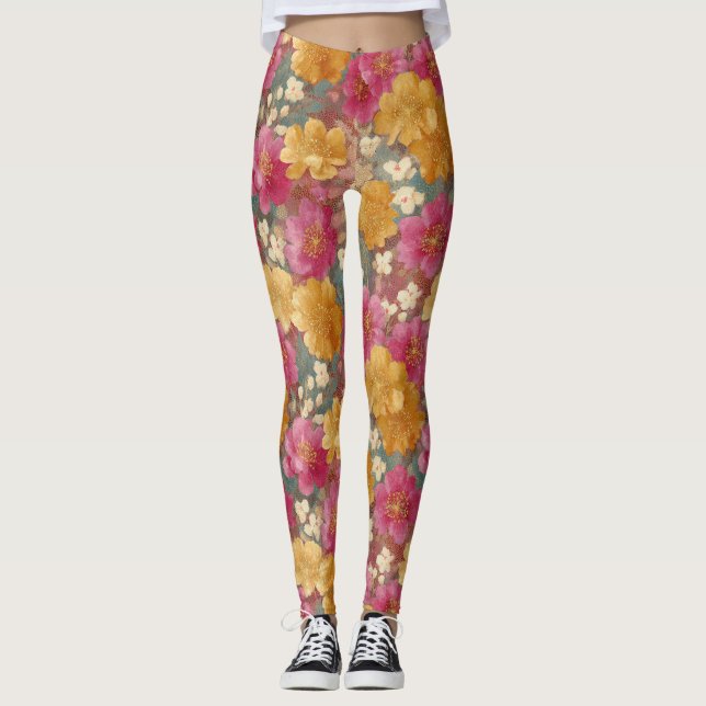 Leggings Personalizadas com Impressão Total (Frente)
