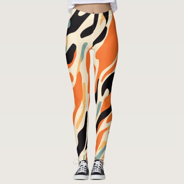 Leggings Personalizadas com Impressão Total (Frente)