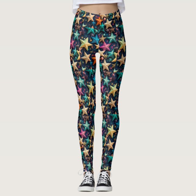 Leggings Personalizadas com Impressão Total (Frente)
