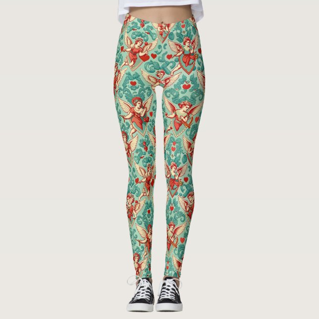 Leggings Personalizadas com Impressão Total (Frente)