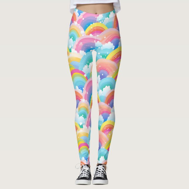 Leggings Personalizadas com Impressão Total (Frente)