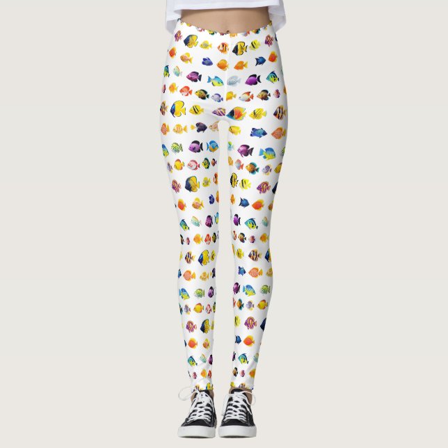 Leggings Personalizadas com Impressão Total (Frente)