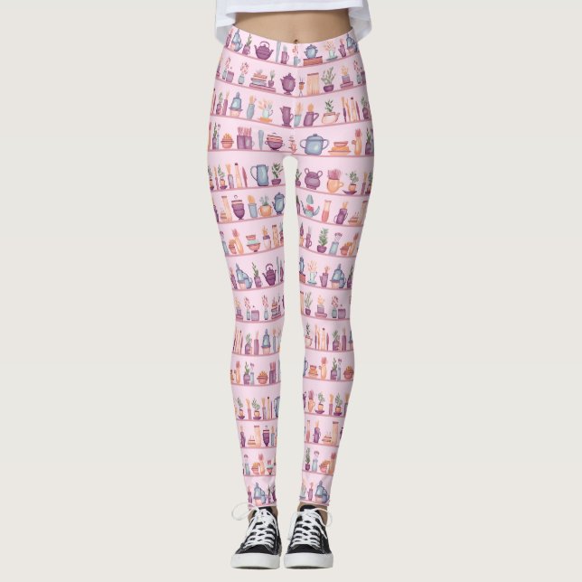 Leggings Personalizadas com Impressão Total (Frente)