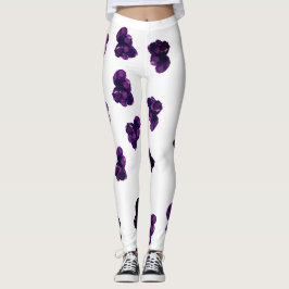 Leggings Personalizadas com Pedra de Cristal de Am