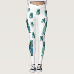 Leggings Personalizadas de Arte Mandala, Bulldog F