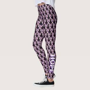 Leggings Personalizadas de Palavras de Sensibiliza