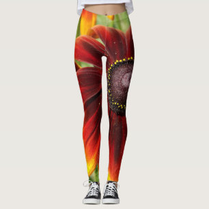 Leggings Personalizadas de Verão Flor