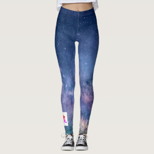 Leggings personalizadas Dragão chinês e estrelas