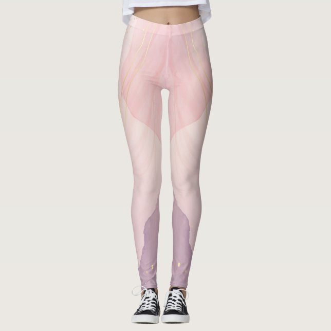 Leggings Personalizados de Hóquei no Gelo com Marc (Frente)