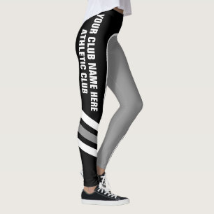 Leggings personalizáveis de clubes/grupos desport