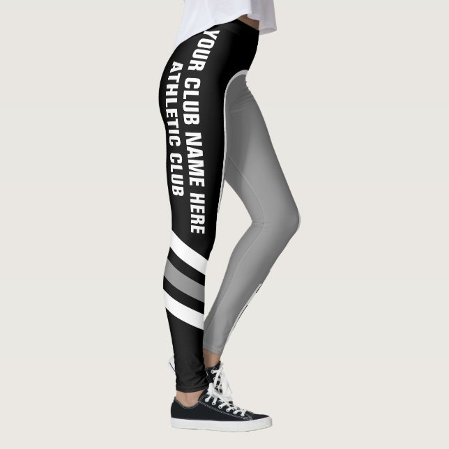 Leggings personalizáveis de clubes/grupos desporti (Direita)