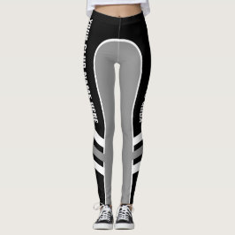 Leggings personalizáveis de clubes/grupos desporti