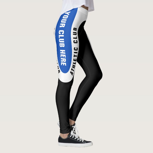 Leggings personalizáveis do clube de atletismo ver (Direita)