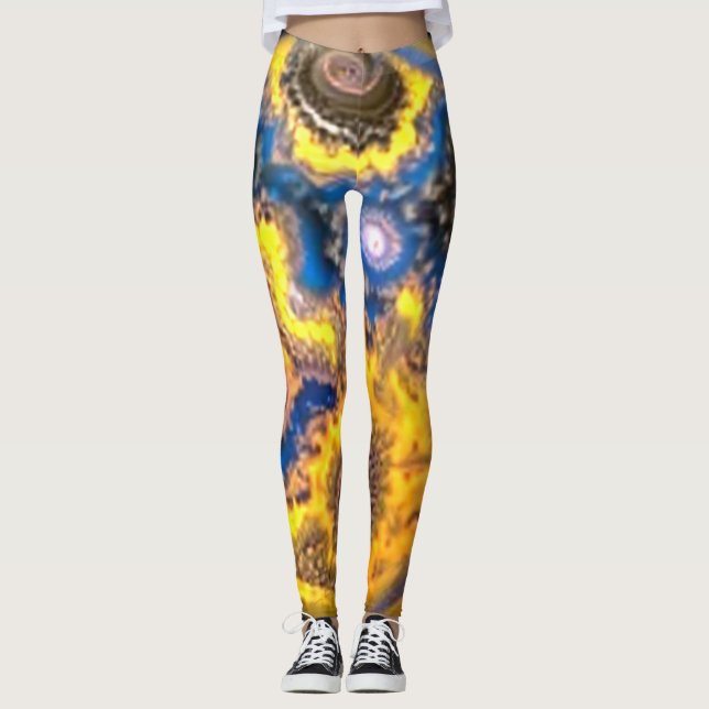 Leggings planetárias e supernovas (Frente)