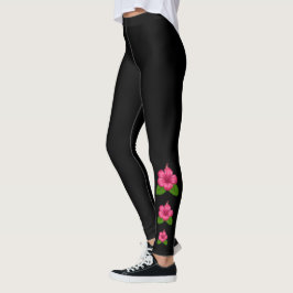Leggings Plumeria