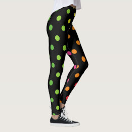 Leggings Polka Coloridas