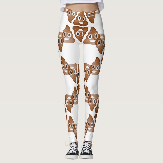 leggings poop emojis (Frente)