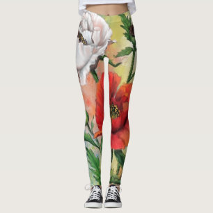 Leggings Poppies