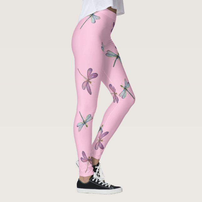 Leggings populares de Impressão, Premium de Alta c (Direita)