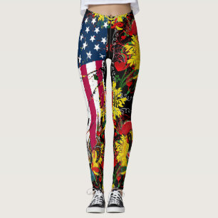 Leggings Portuguesas Americanas