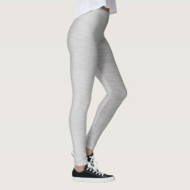 Leggings prateadas femininas