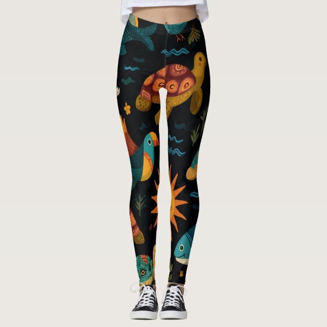 Leggings Presente Vida de Ilha (Frente)