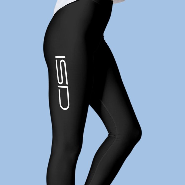Leggings Pretas ISD (Criador carregado)