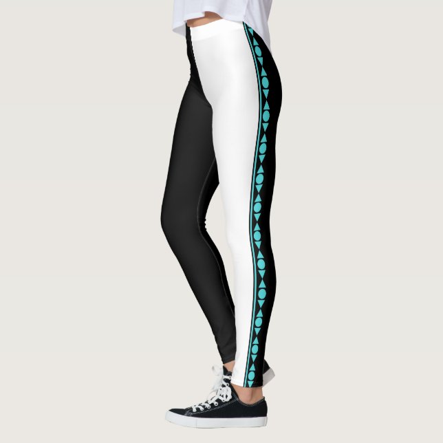 Leggings Preto e Branco (Esquerda)
