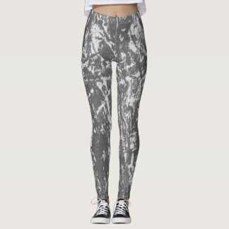 Leggings Preto e Branco Vintage