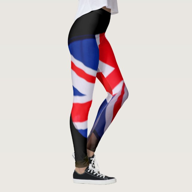Leggings projetadas pelo estilo Union Jack (Direita)