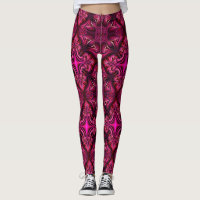 Leggings Púrpura De Escarlate