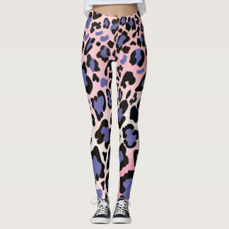 Leggings púrpura para preparação das mulheres - CH