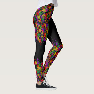 Leggings Quadros Coloridos De Paintball