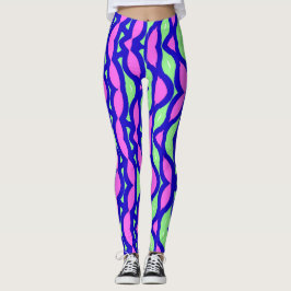 Leggings "Ratti_Creative_Arts" de abstrato multico