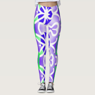 Leggings "Ratti_Creative_Arts" de abstrato multico