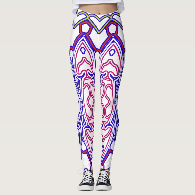 Leggings "Ratti_Creative_Arts" de multicores inint (Frente)