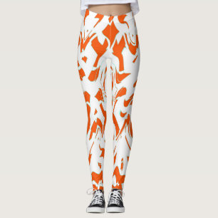 Leggings "Ratti_Creative_Arts" do abstrato de tend