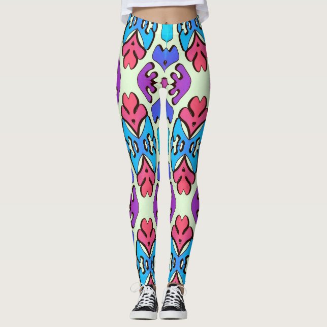 Leggings "Ratti_Creative_Arts" elegantes (Frente)